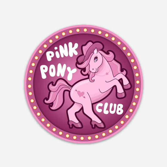 Pink Pony Club Sticker - Wander Together Outfitters