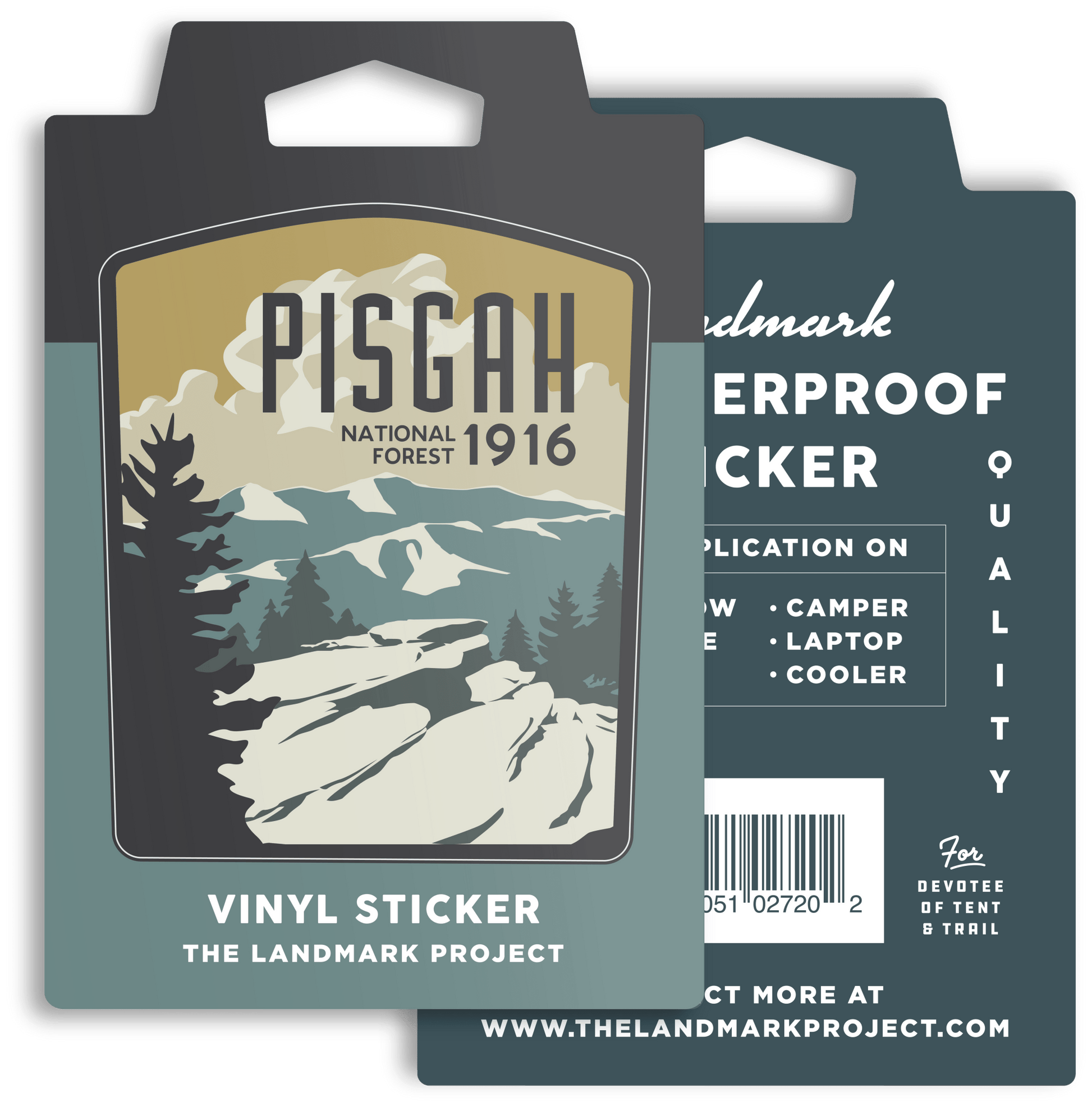 Pisgah National Forest Sticker (SALE) - Wander Together Outfitters