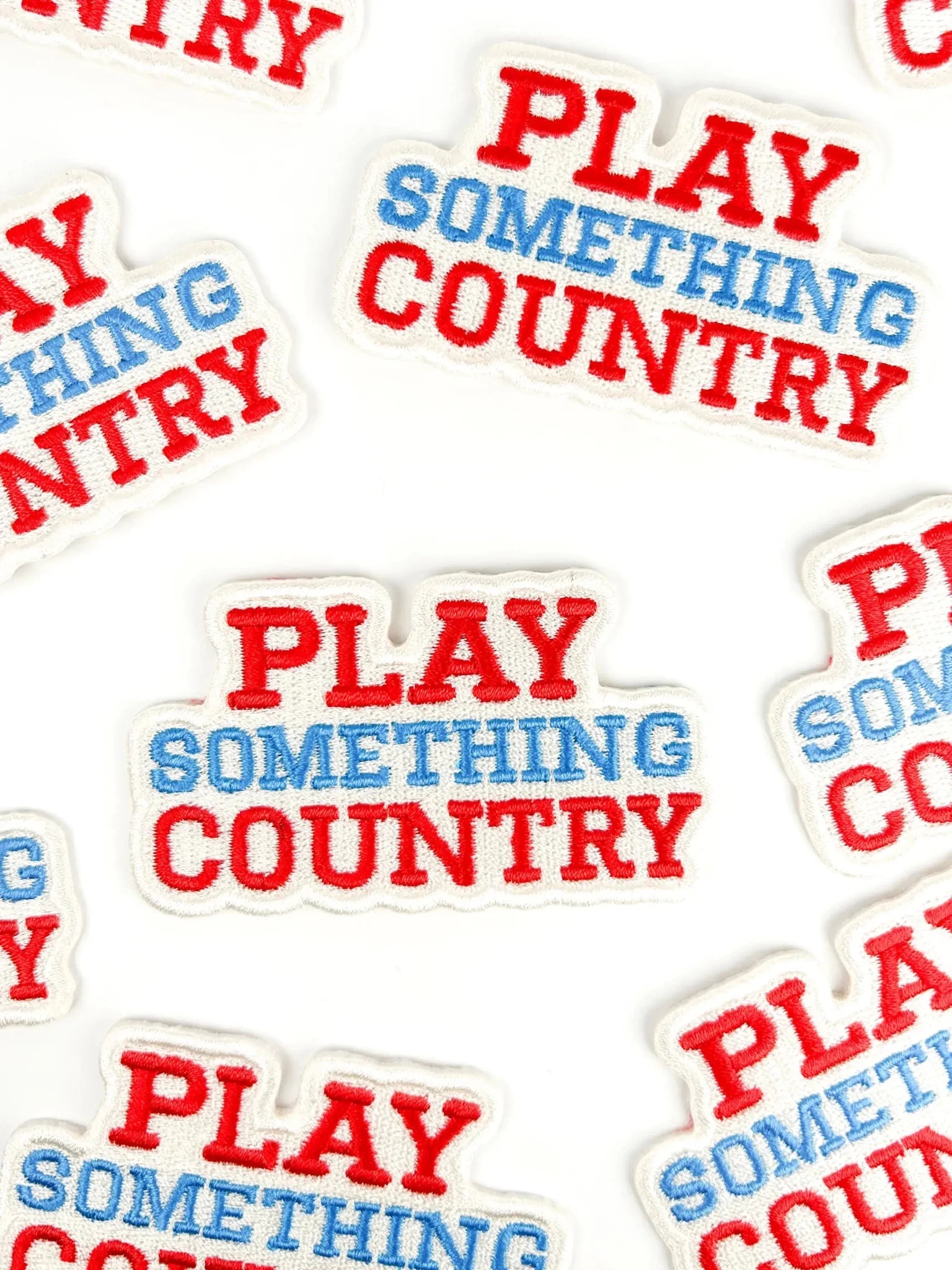 "Play Something Country" Iron On Patch - Wander Together Outfitters