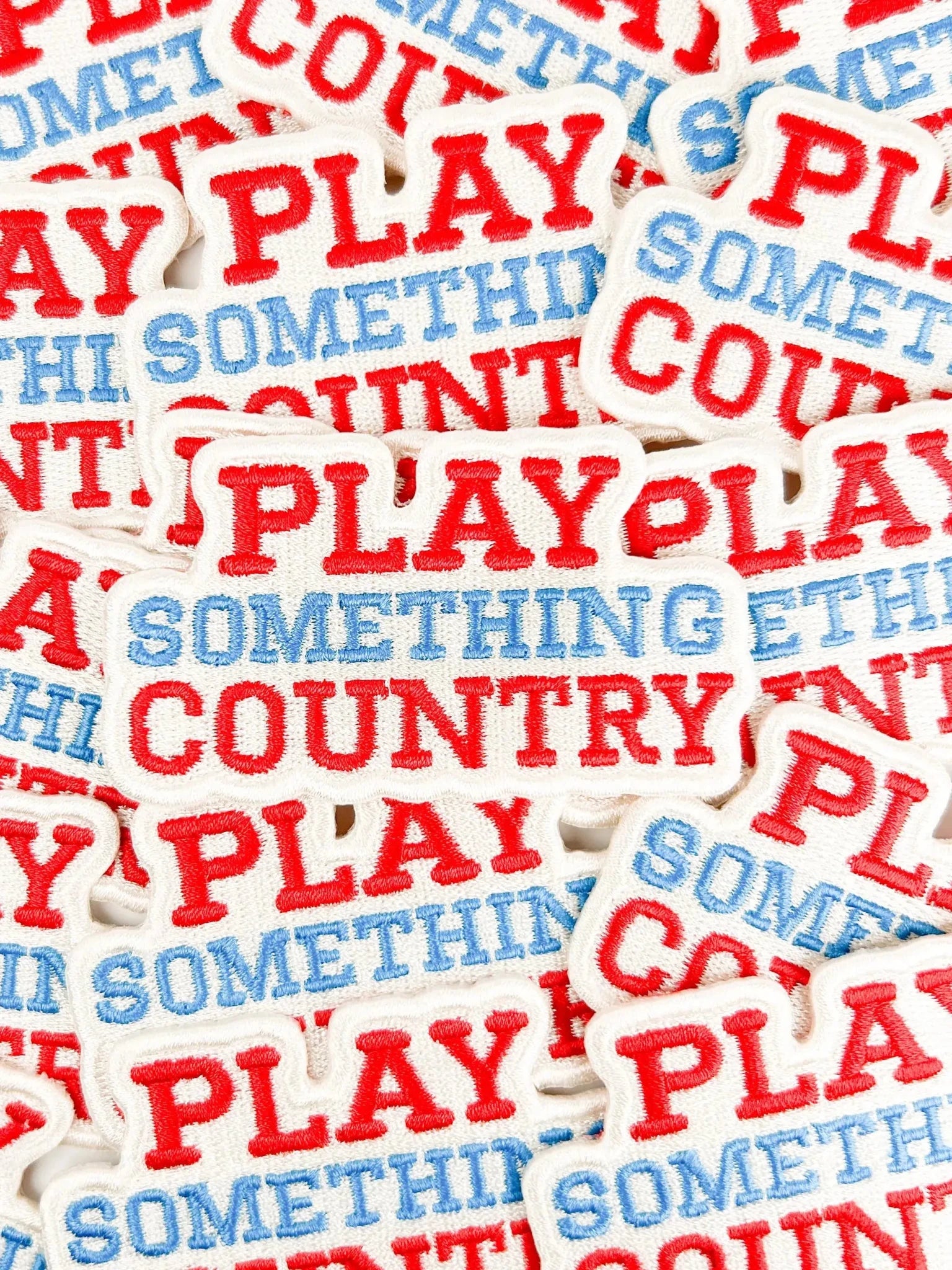 "Play Something Country" Iron On Patch - Wander Together Outfitters