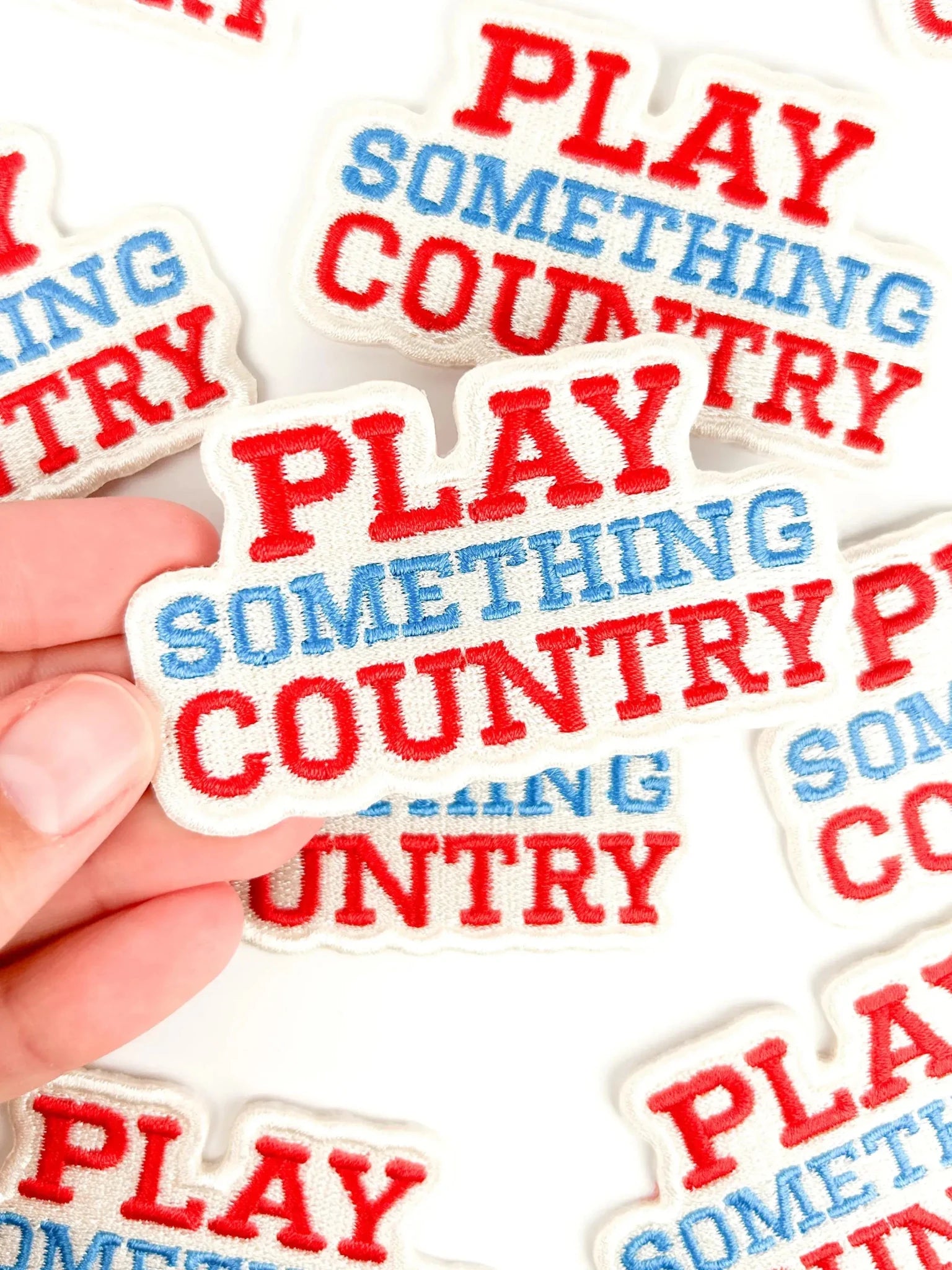 "Play Something Country" Iron On Patch - Wander Together Outfitters