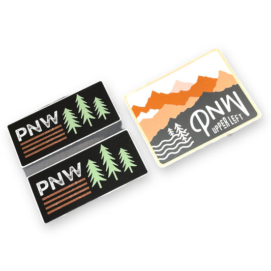PNW Vinyl Stickers (CLEA - Wander Together Outfitters