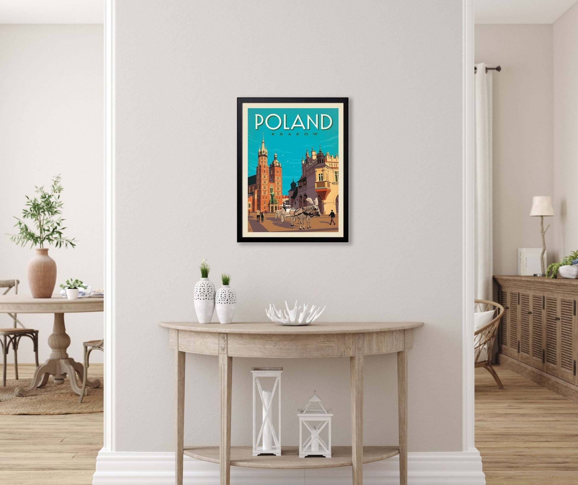 Poland: Krakow (World Travel) Art Print - Wander Together Outfitters