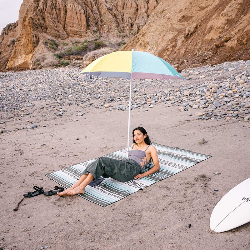 Poncho Towel: Baja Aqua - Wander Together Outfitters