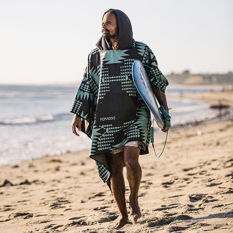 Poncho Towel: Rockies Moss - Wander Together Outfitters