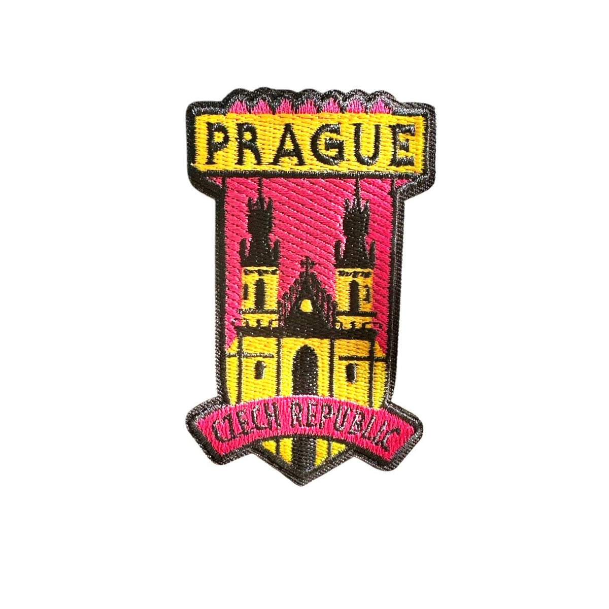 Prague Iron On Travel Patch - Wander Together Outfitters