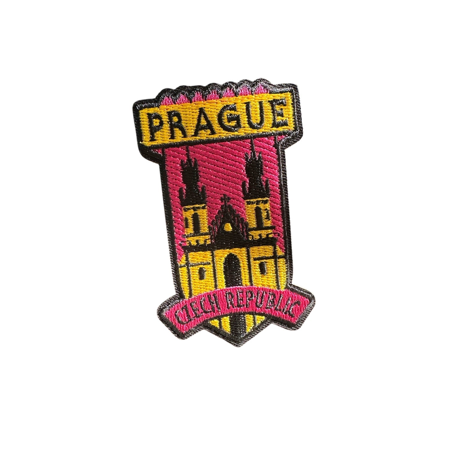 Prague Iron On Travel Patch - Wander Together Outfitters