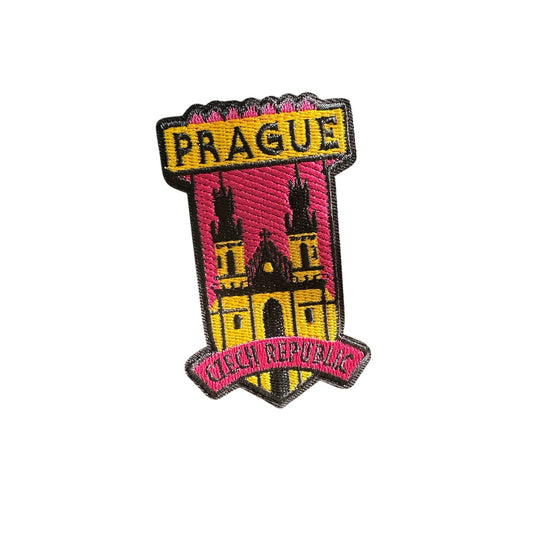Prague Iron On Travel Patch - Wander Together Outfitters