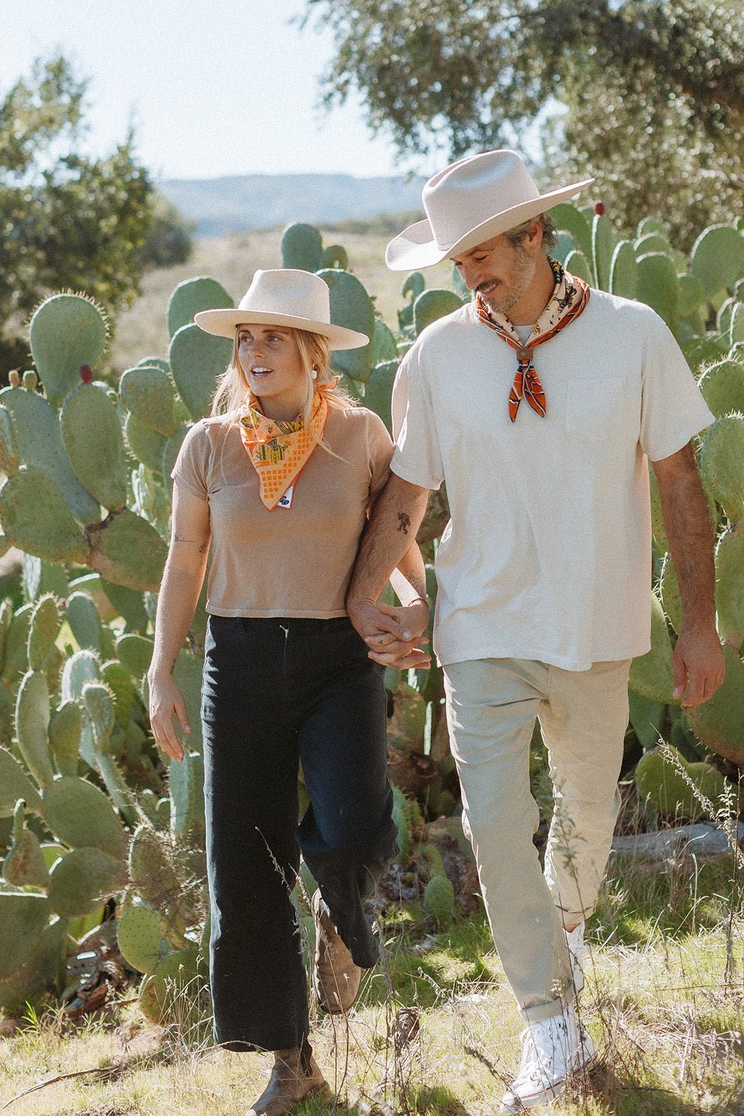 "Prickly Pollinators" Bandana - Wander Together Outfitters