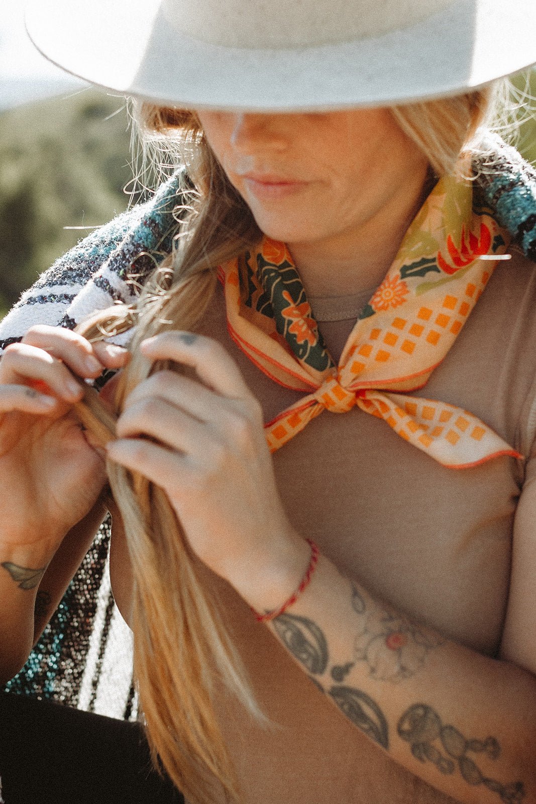 "Prickly Pollinators" Bandana - Wander Together Outfitters