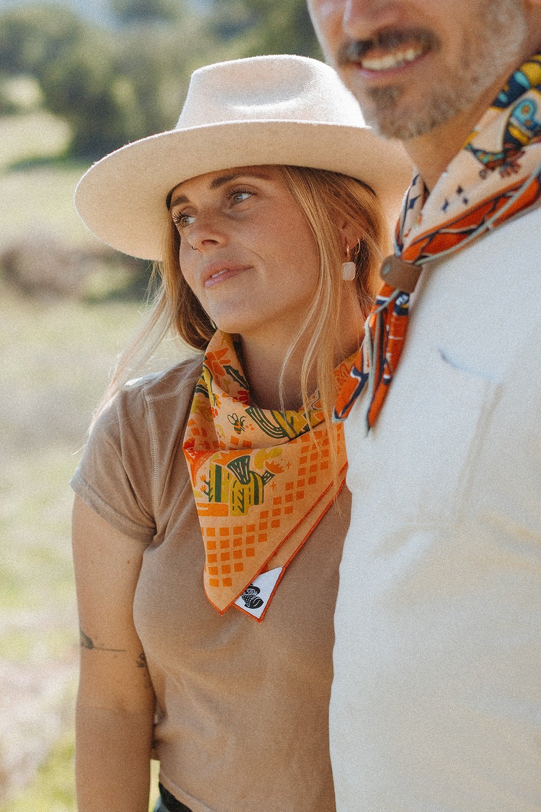 "Prickly Pollinators" Bandana - Wander Together Outfitters