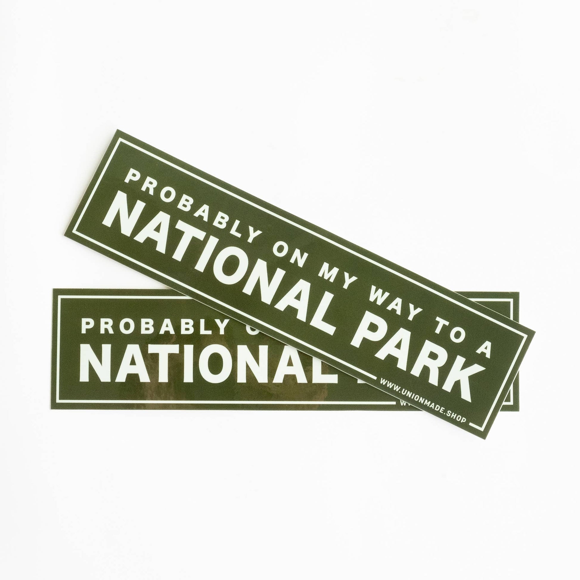 "Probably on my way to a National Park" Bumper Sticker - Wander Together Outfitters