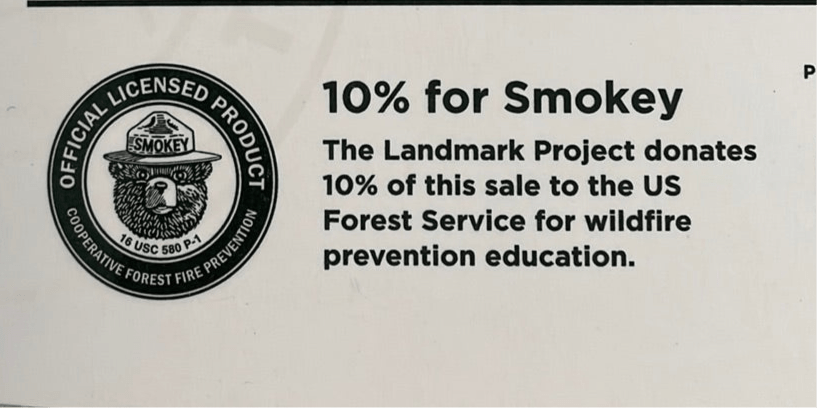 "Protect Our Forests" Smokey Bear Bandana - Wander Together Outfitters