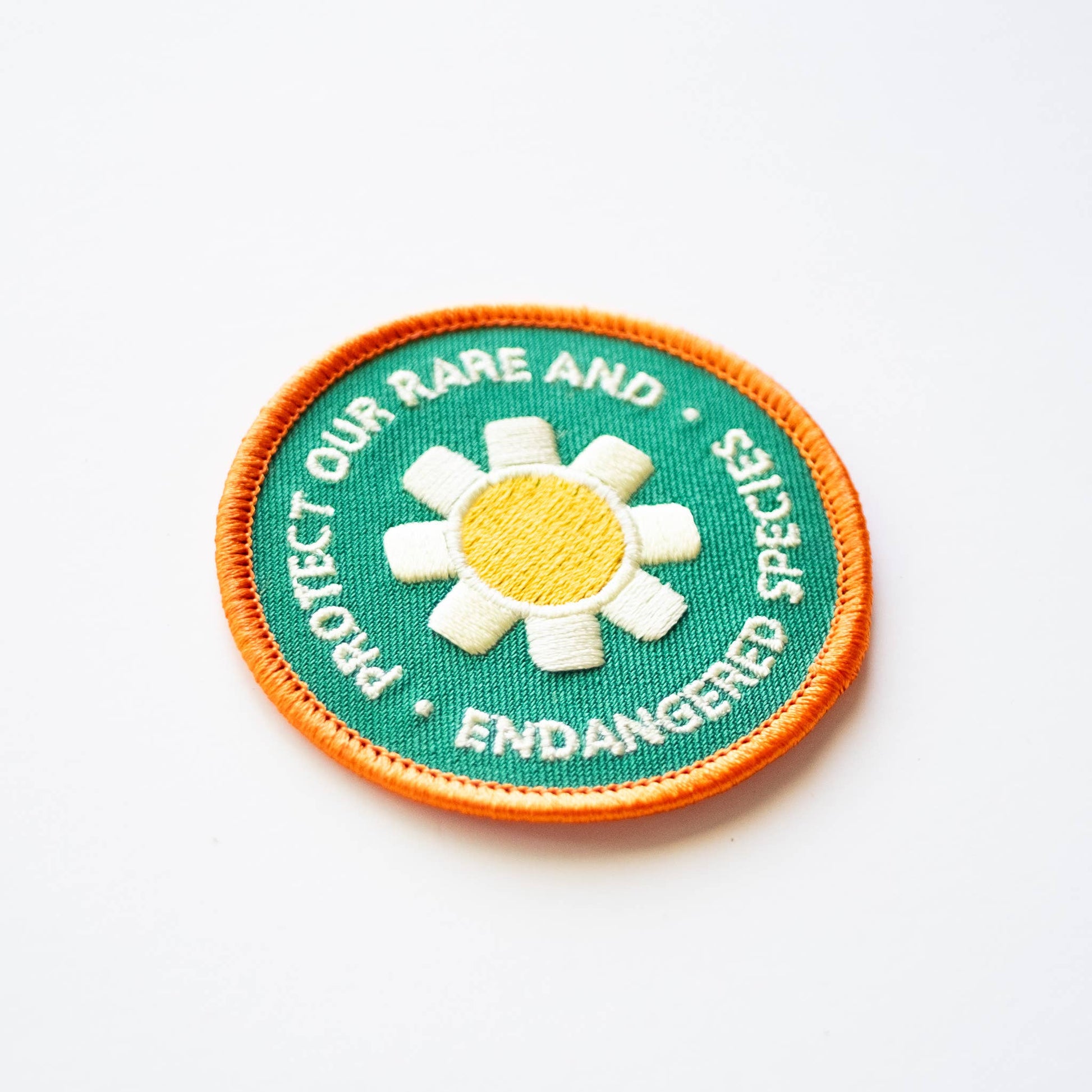"Protect Our Rare and Endangered Species" Iron on Patch - Wander Together Outfitters