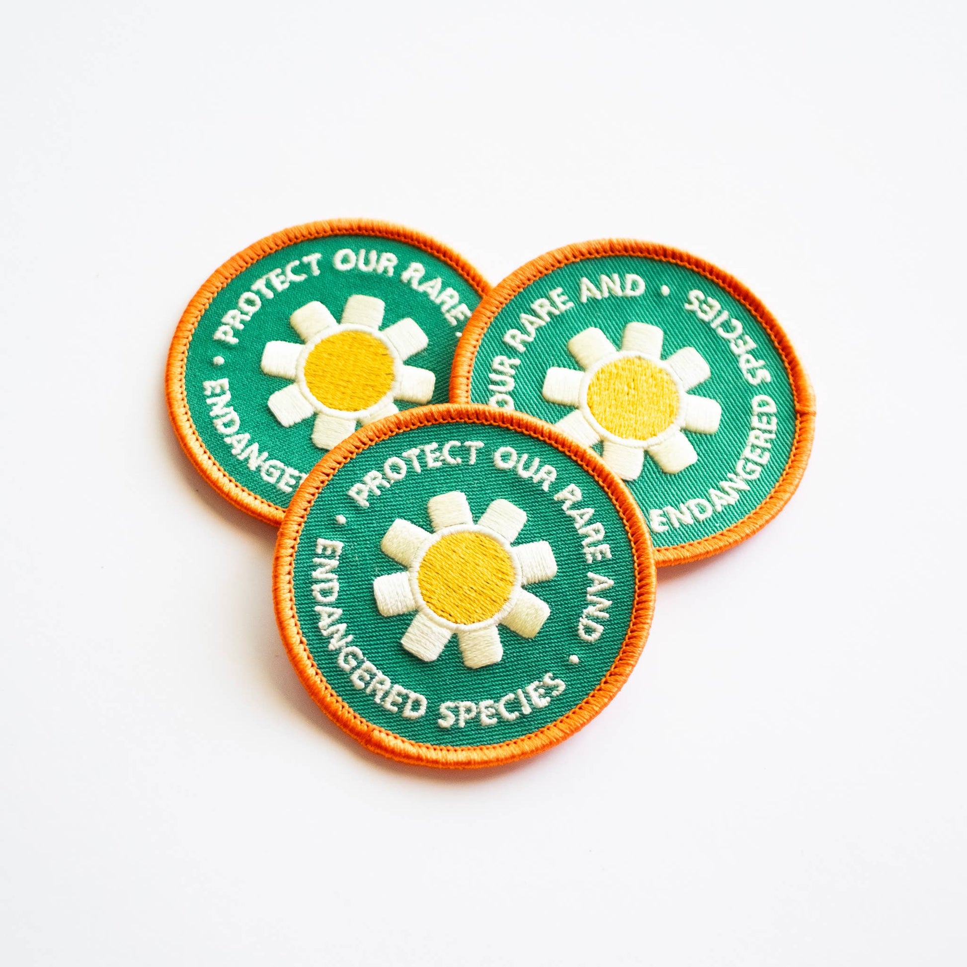 "Protect Our Rare and Endangered Species" Iron on Patch - Wander Together Outfitters