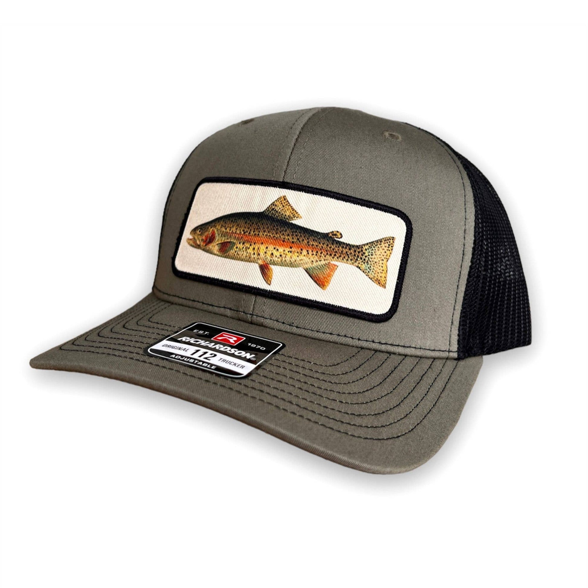 Rainbow Trout Fly Fishing Hat - Richardson Snapback - Wander Together Outfitters