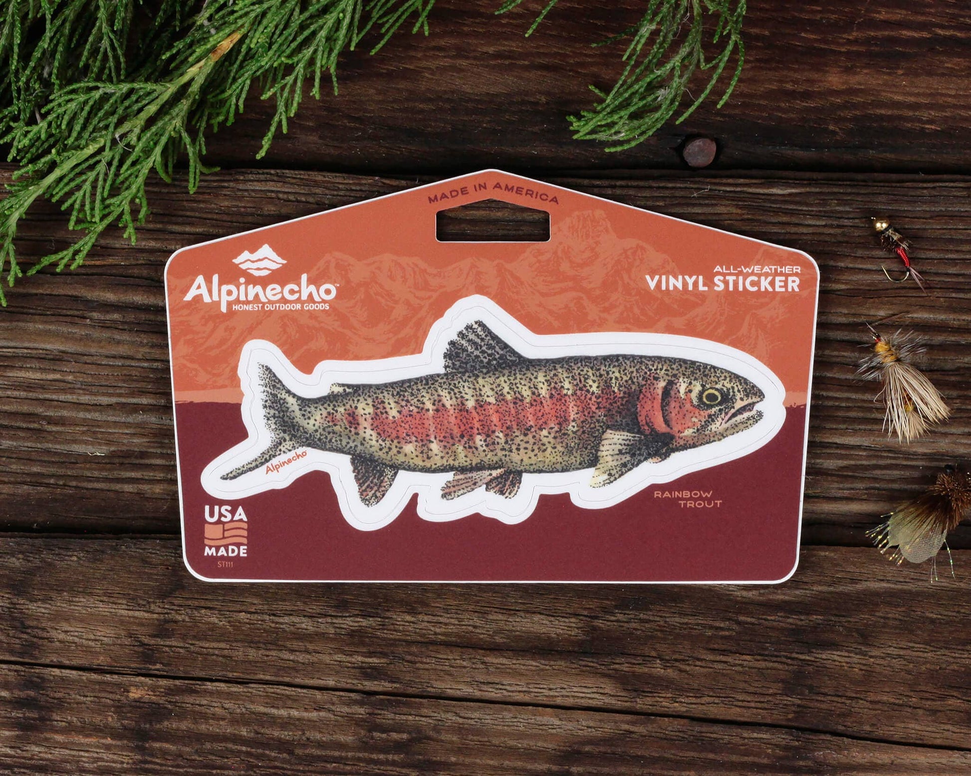 Rainbow Trout Sticker - Wander Together Outfitters