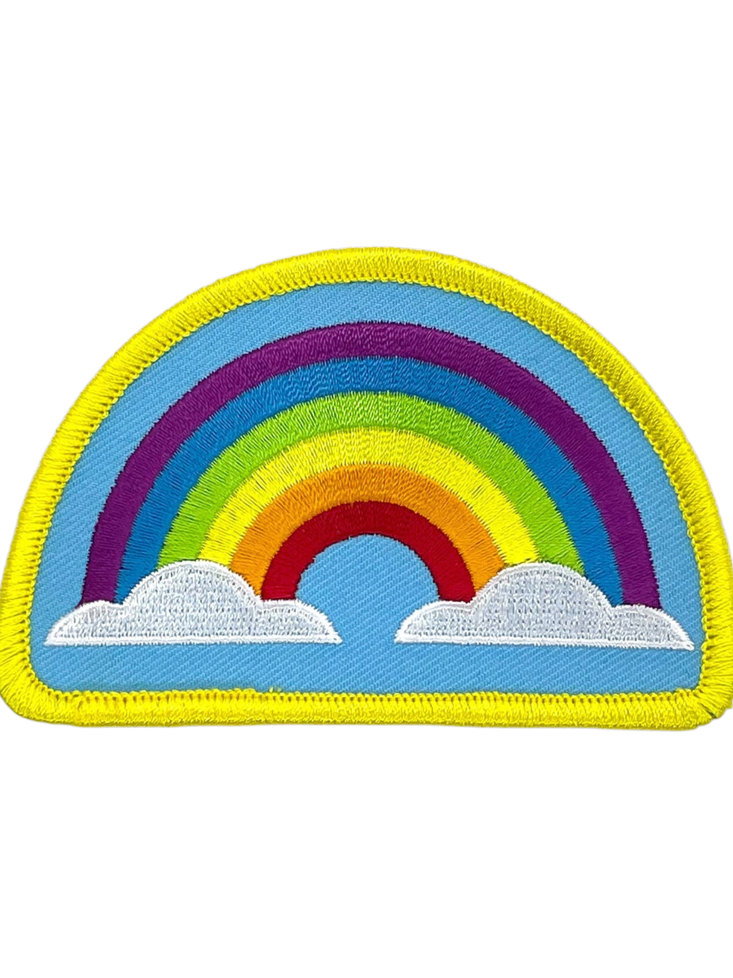 “Rainbow”Embroidered Iron On Patch - Wander Together Outfitters