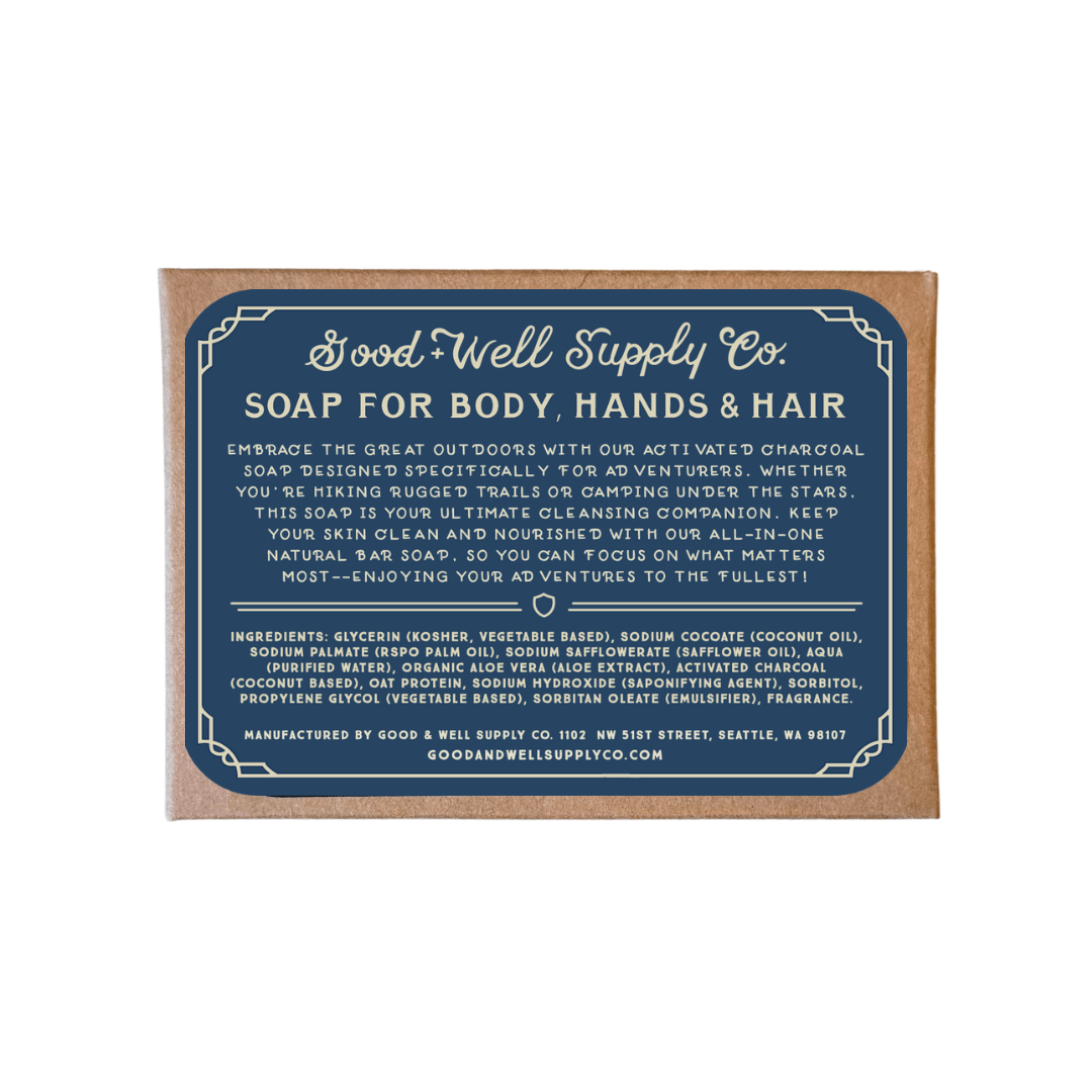 Rainier National Park Bar Soap (Pine, Citrus, Balsam Fir) - Wander Together Outfitters