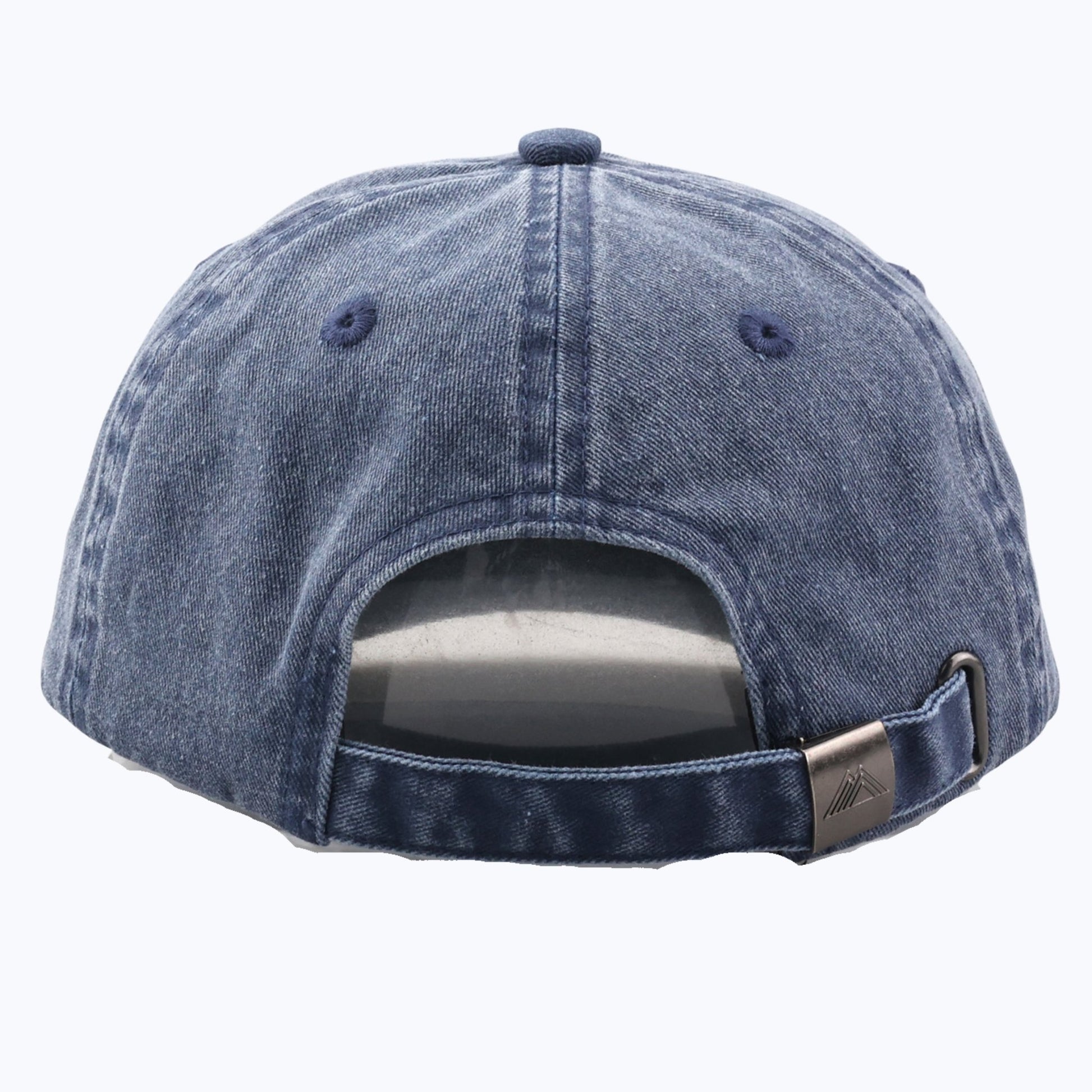 Rainier Watch Logo Vintage Wash Dad Cap - Denim - Wander Together Outfitters