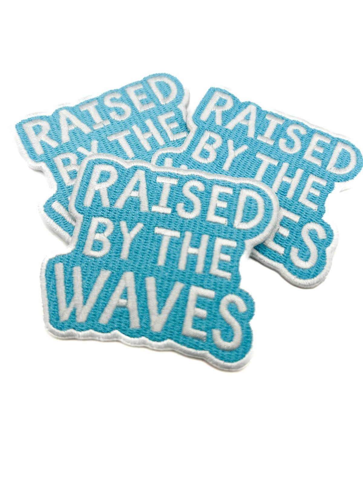 Raised By The Waves Embroidered Patch - Wander Together Outfitters