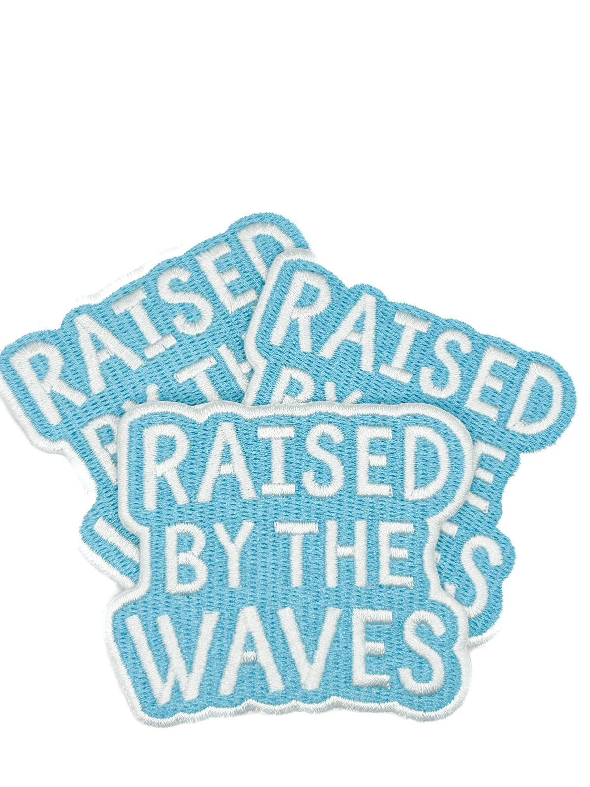 Raised By The Waves Embroidered Patch - Wander Together Outfitters