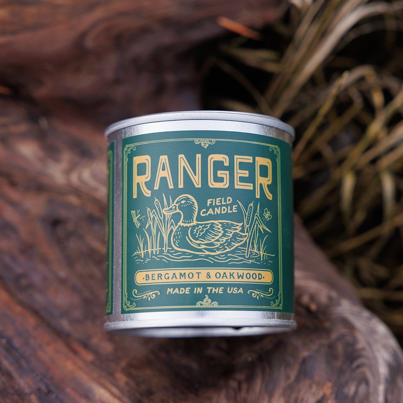 Ranger Field Candle (Bergamot, Oakwood) - Wander Together Outfitters