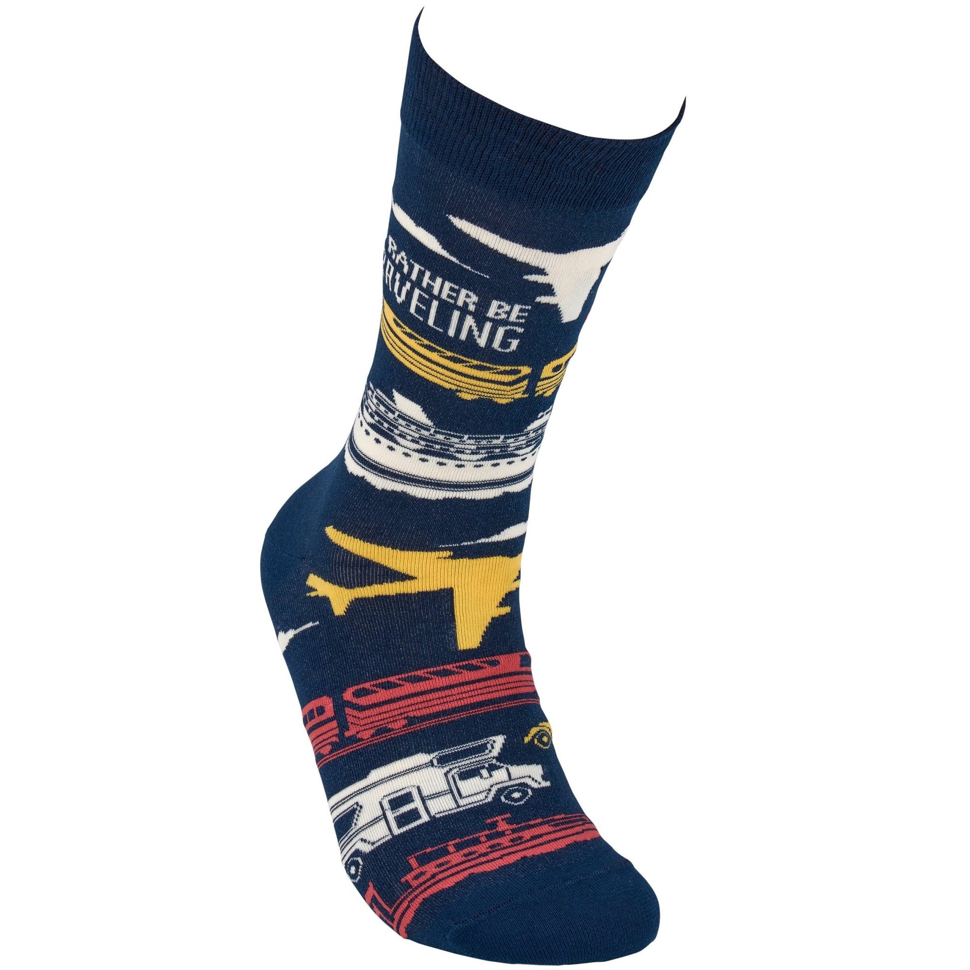 "Rather Be Traveling " Unisex Socks - Wander Together Outfitters
