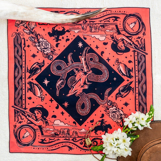 "Rattle & Hiss" Bandana - Wander Together Outfitters