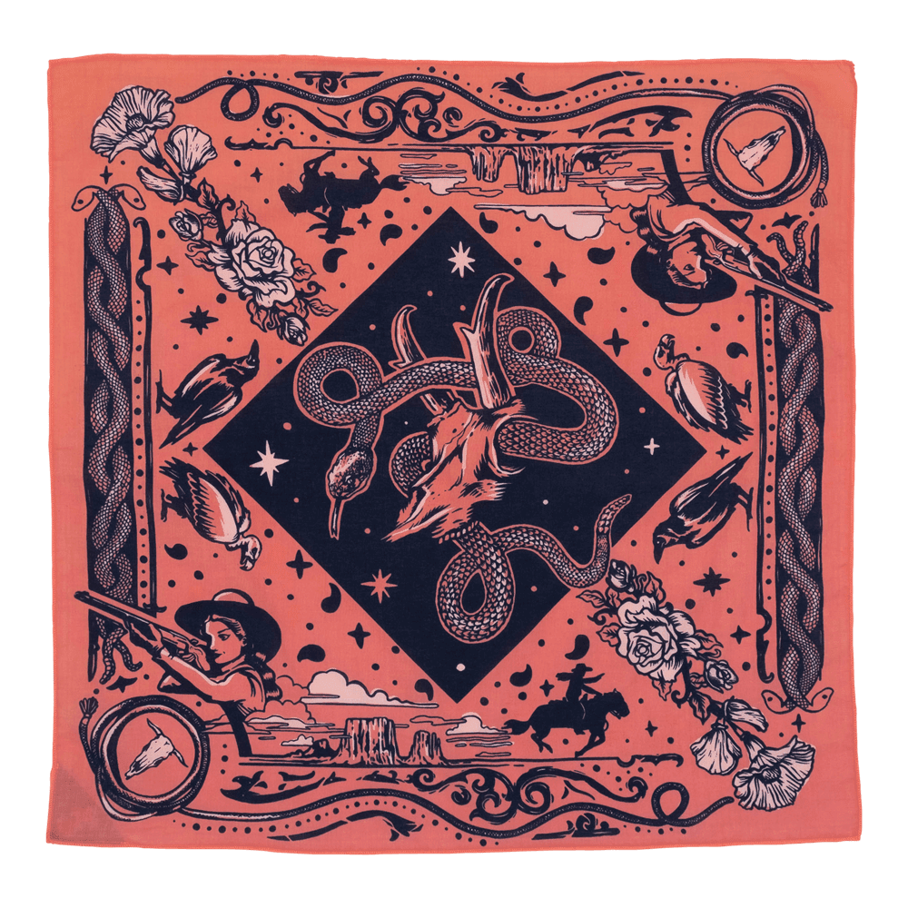 "Rattle & Hiss" Bandana - Wander Together Outfitters