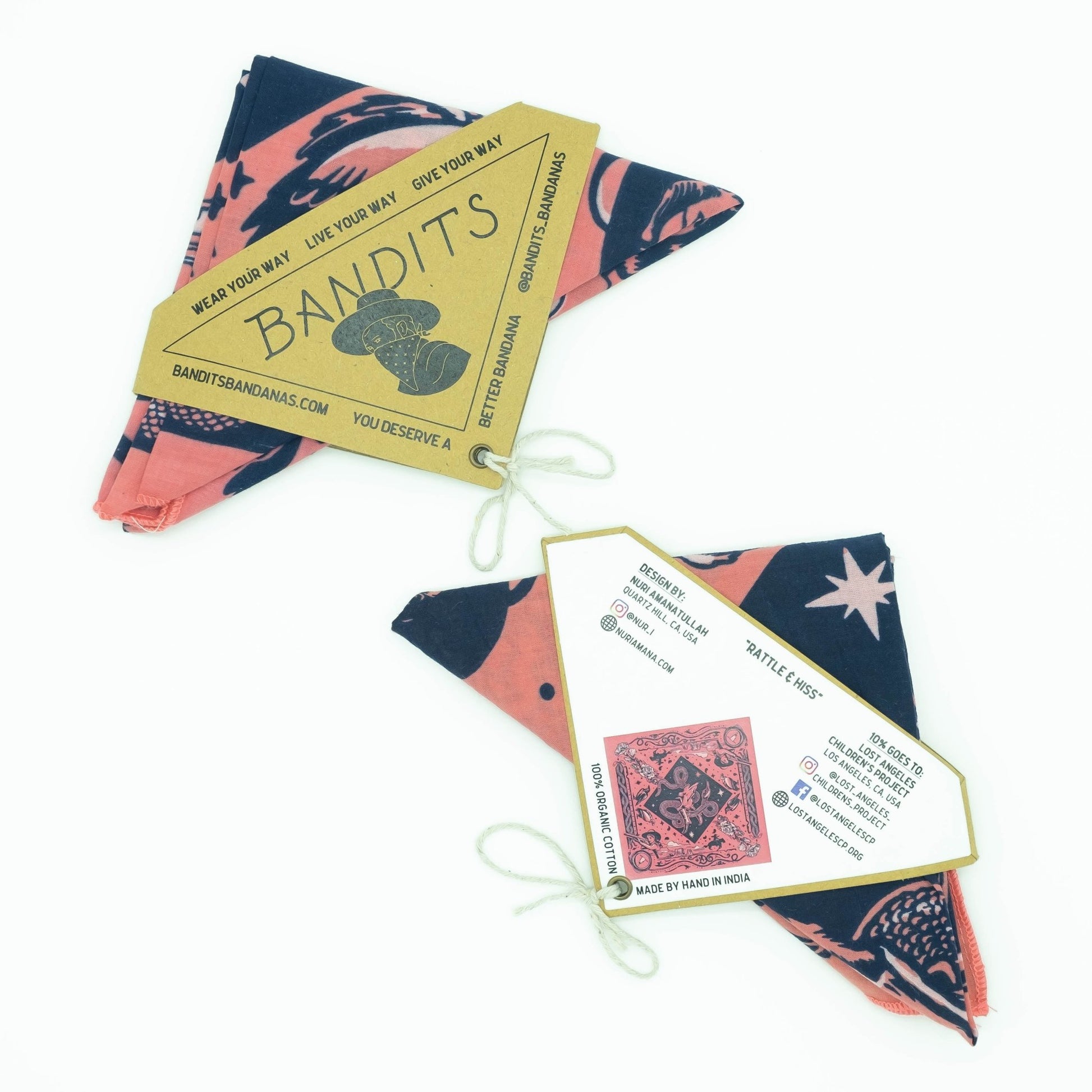 "Rattle & Hiss" Bandana - Wander Together Outfitters