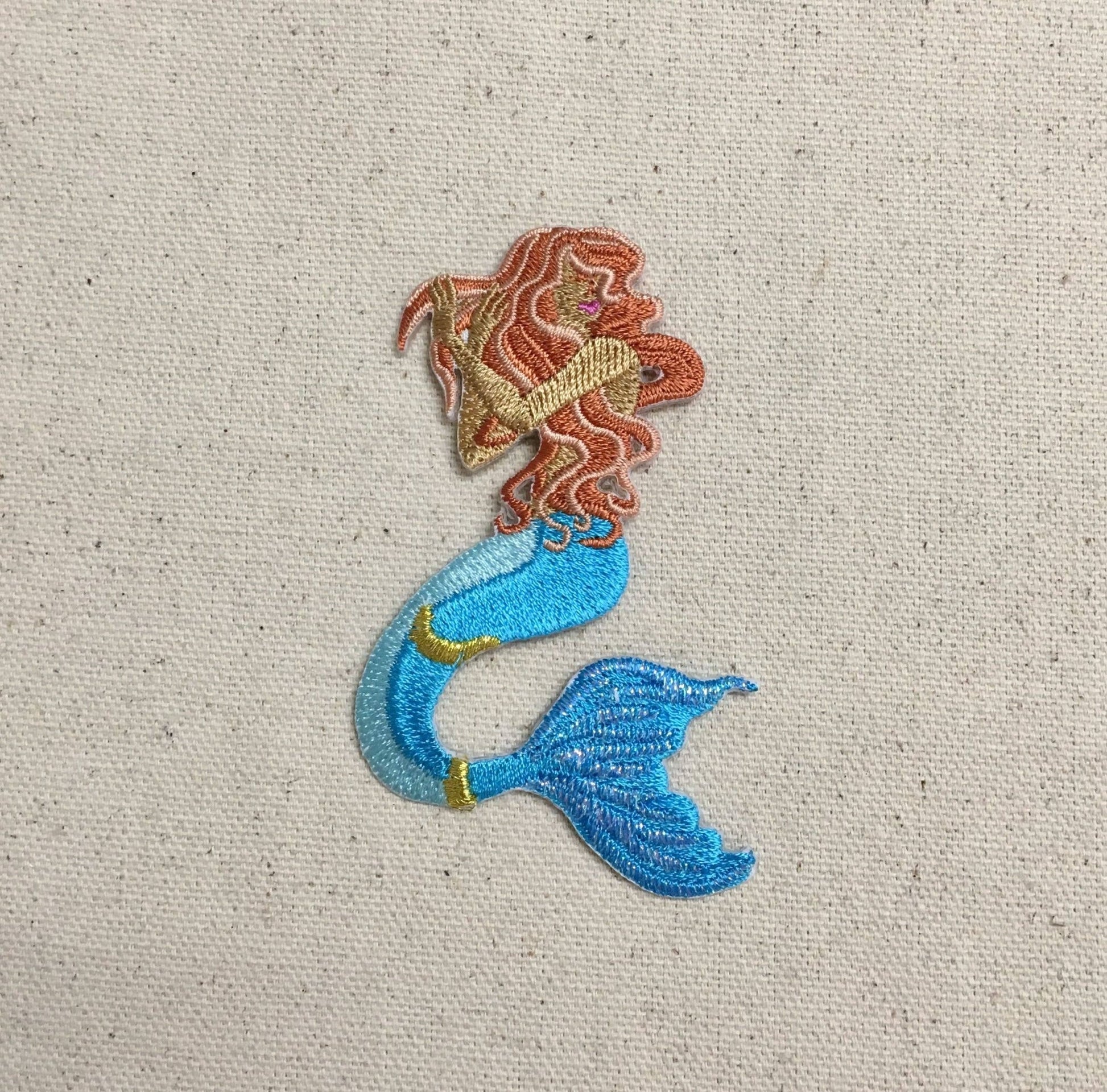 Red - headed Mermaid Iron On Patch - Wander Together Outfitters