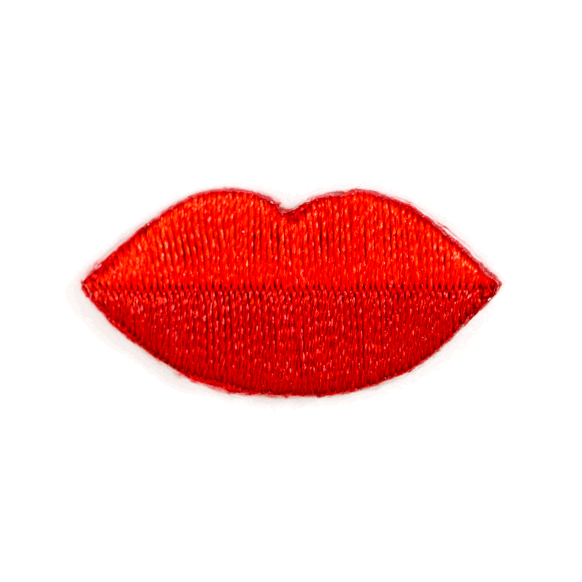 Red Lips Embroidered Sticker Patch - Wander Together Outfitters