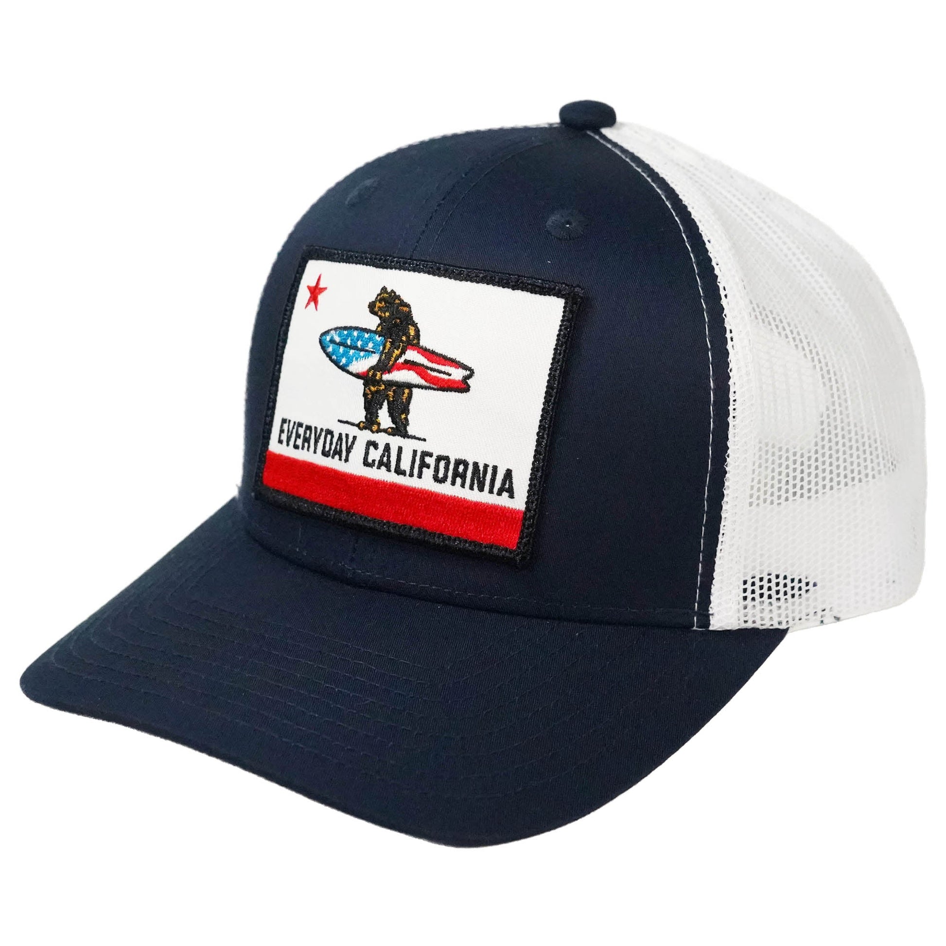 Red, White and Brutus Snapback Hat - Wander Together Outfitters