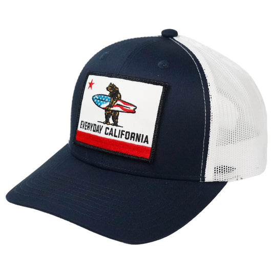 Red, White and Brutus Snapback Hat - Wander Together Outfitters