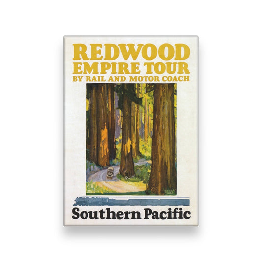 "Redwood Empire Tour - Southern Pacific" Reproduction Magnet - Wander Together Outfitters
