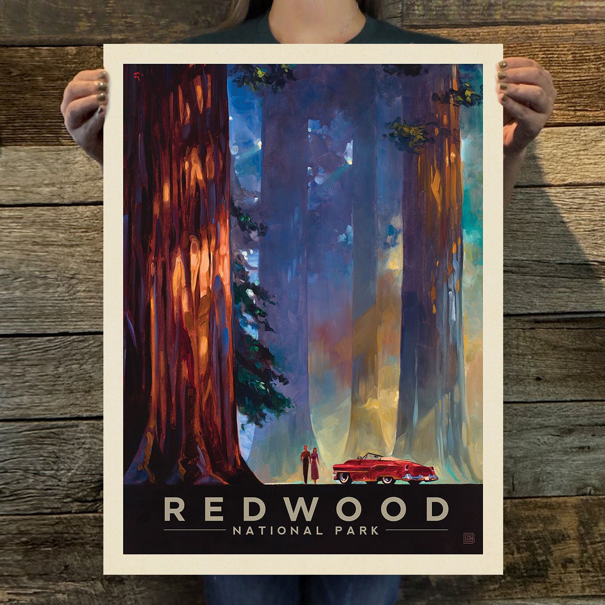 Redwood National Park: Among the Giants Art Print - Wander Together Outfitters