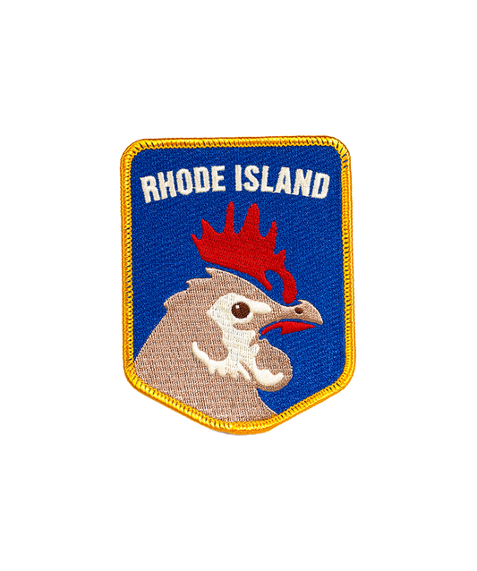 Rhode Island Embroidered Patch - Wander Together Outfitters