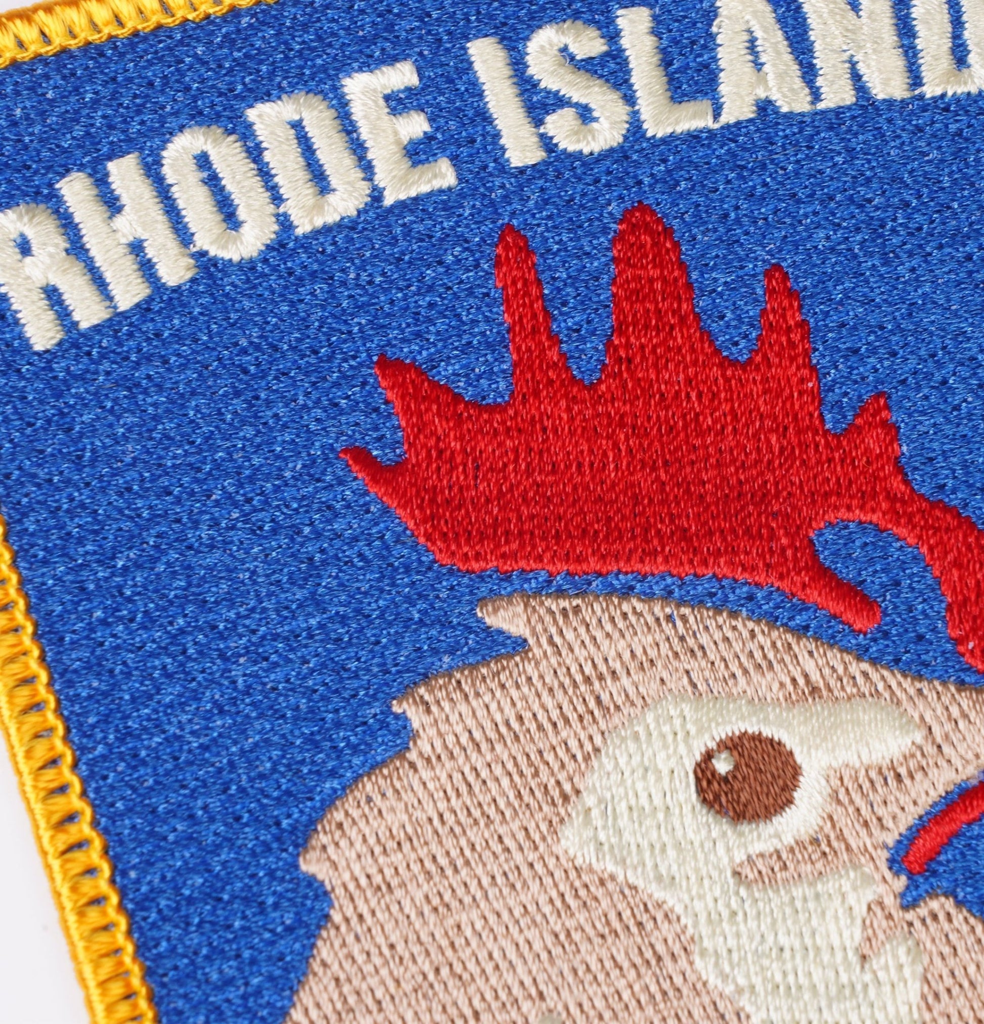 Rhode Island Embroidered Patch - Wander Together Outfitters