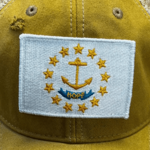 Rhode Island Flag Hat - Wander Together Outfitters