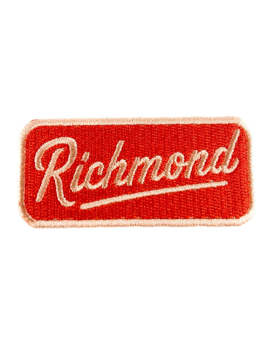Richmond Virginia Embroidered Iron On Patch - Wander Together Outfitters