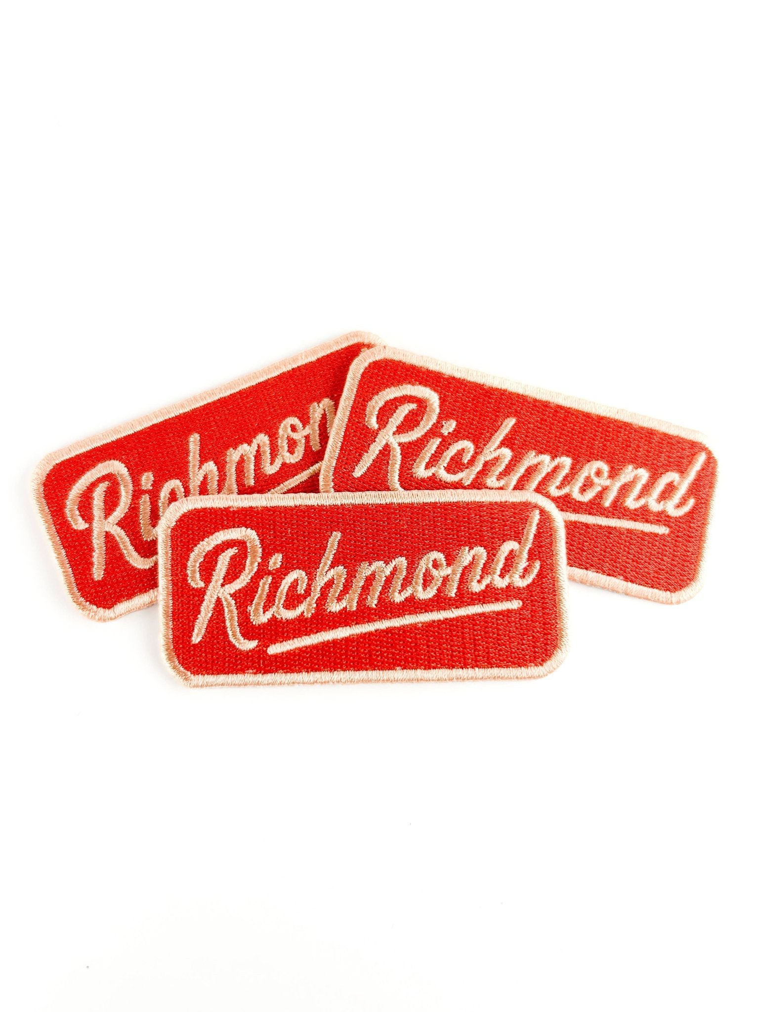 Richmond Virginia Embroidered Iron On Patch - Wander Together Outfitters