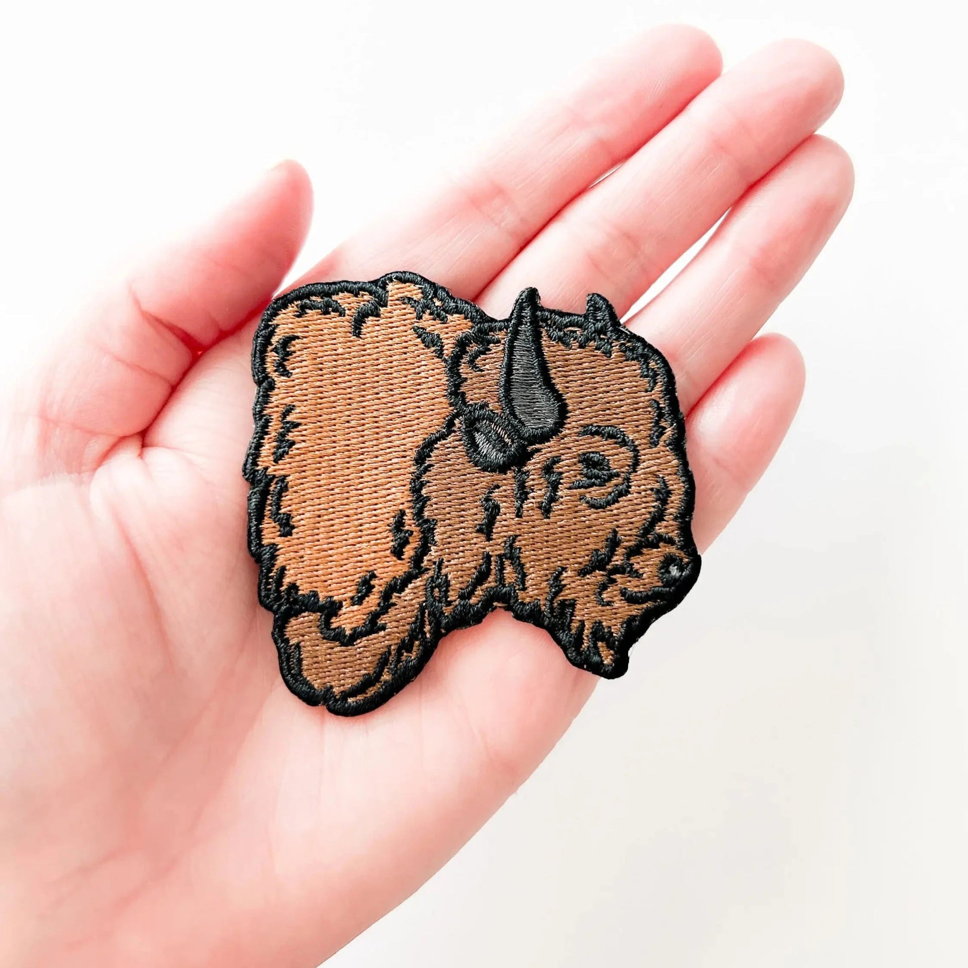 RIGHT Buffalo Embroidered Iron On Sew On Buffalo Bison Patch - Wander Together Outfitters