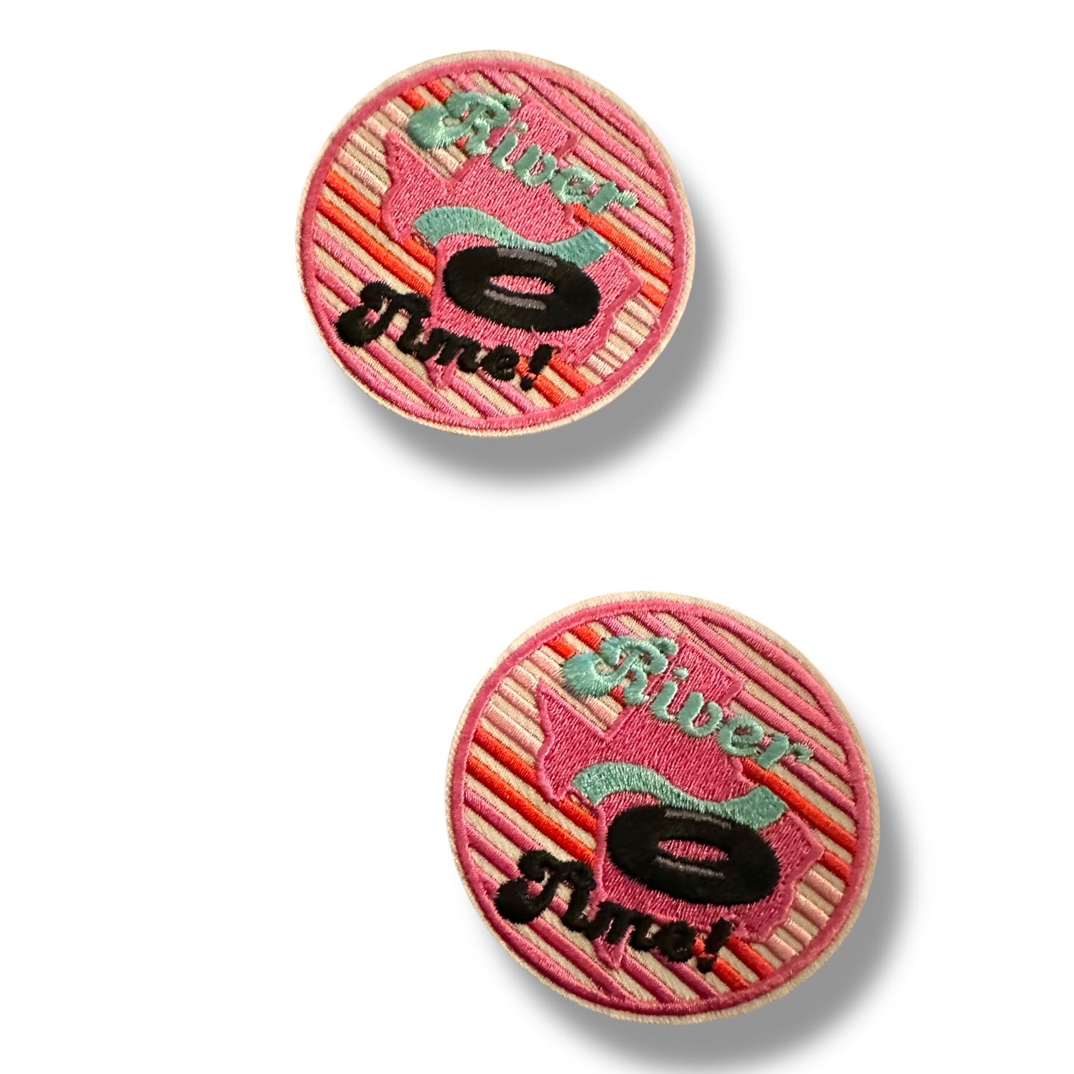 “River Time” Iron On Patch - Wander Together Outfitters