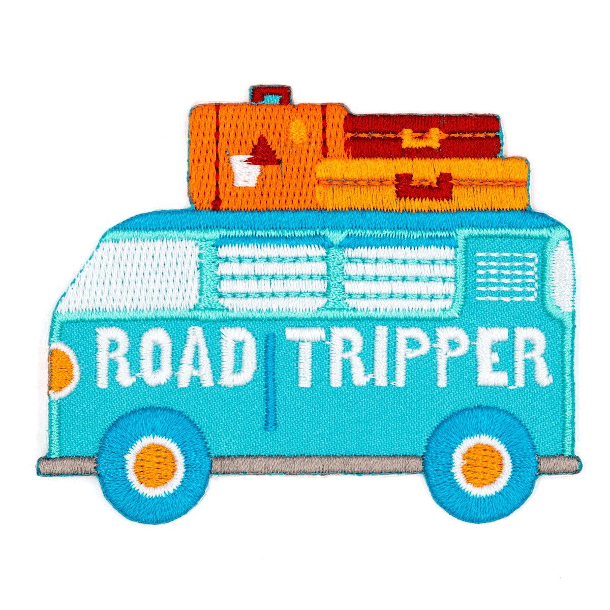 "Road Tripper" Embroidered Iron - On Patch - Wander Together Outfitters