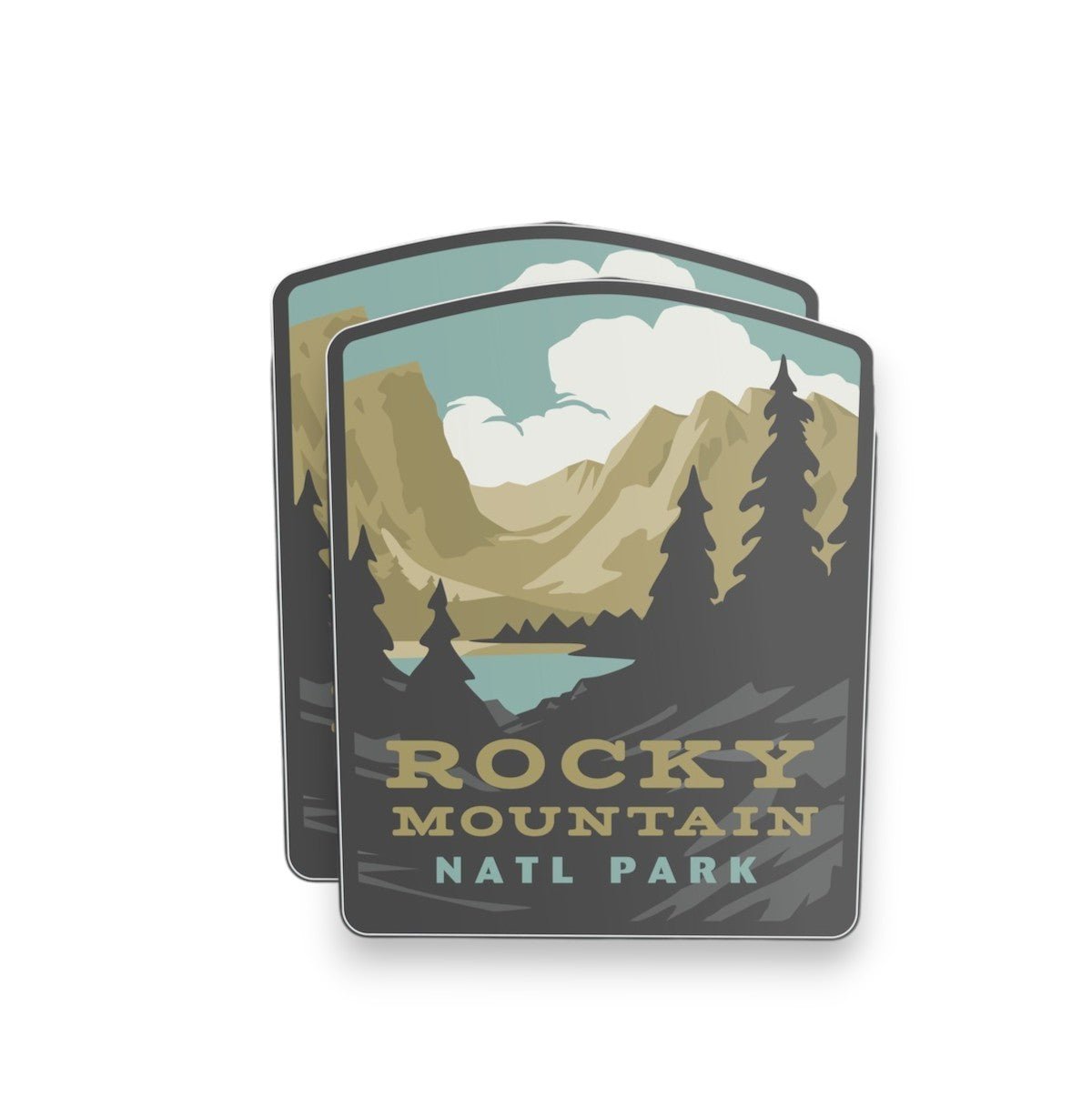 Rocky Mountain National Park Vinyl Sticker - Wander Together Outfitters
