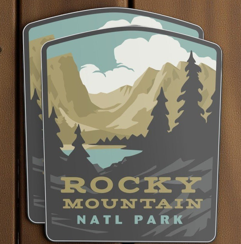 Rocky Mountain National Park Vinyl Sticker - Wander Together Outfitters