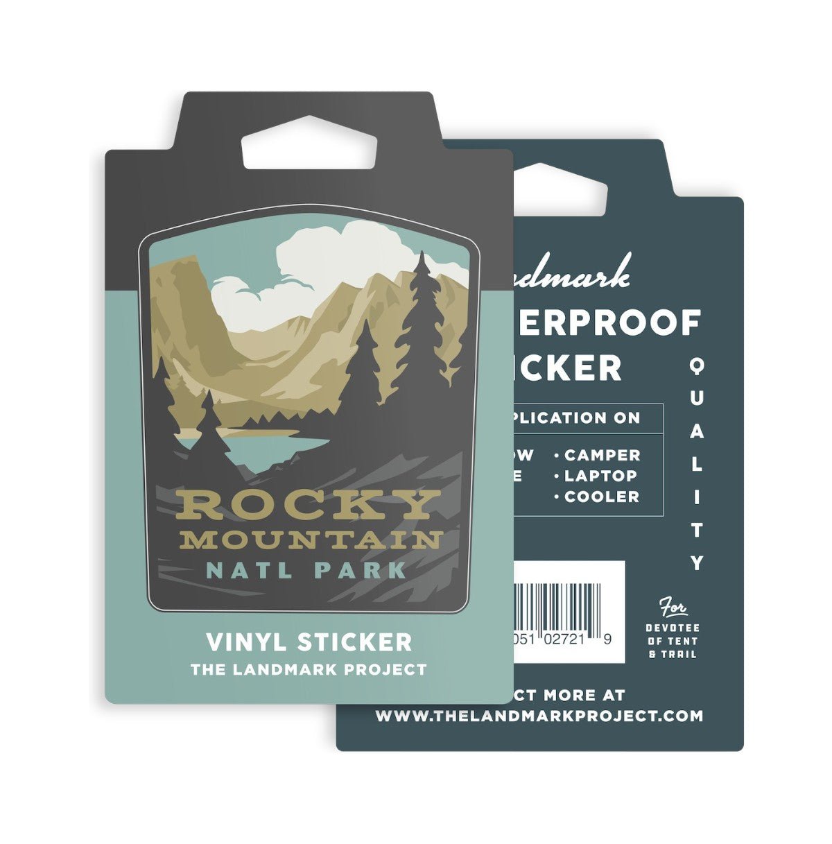 Rocky Mountain National Park Vinyl Sticker - Wander Together Outfitters