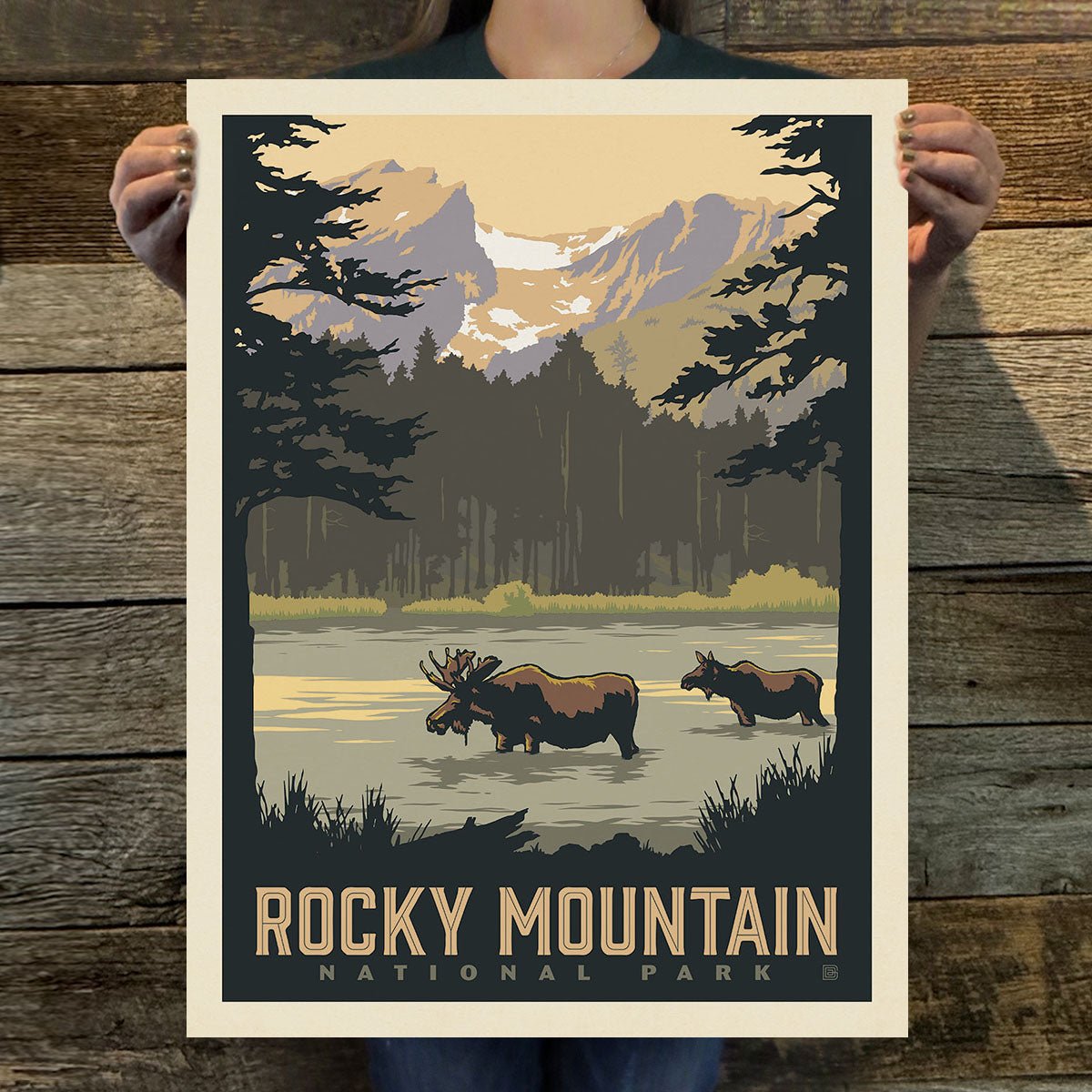 Rocky Mountains National Park: Sprague Lake Art Print - Wander Together Outfitters