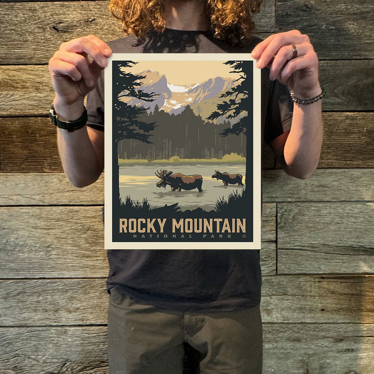 Rocky Mountains National Park: Sprague Lake Art Print - Wander Together Outfitters